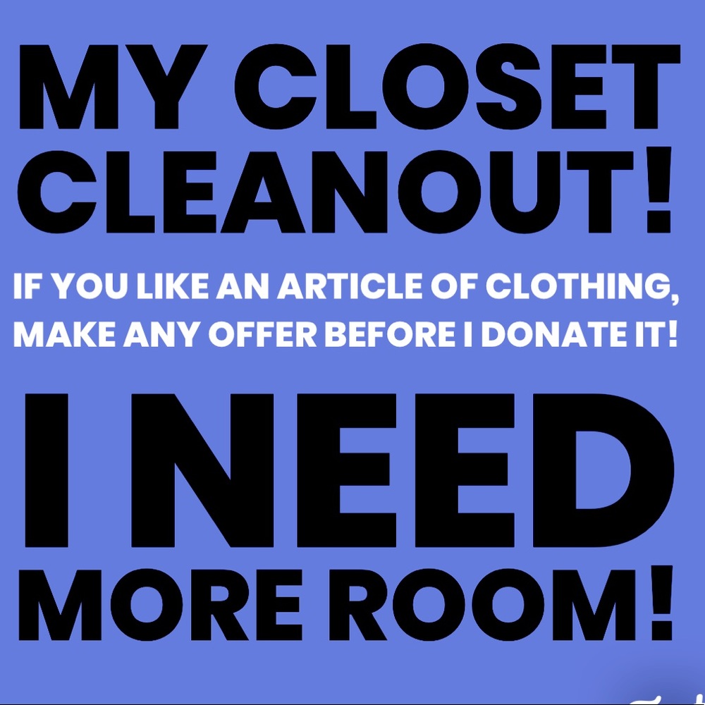 Help me make room!